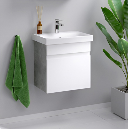 Тумба с раковиной Aqwella Smart SRT0105BS белая Тумба с раковиной Aqwella Smart SRT0105BS белая