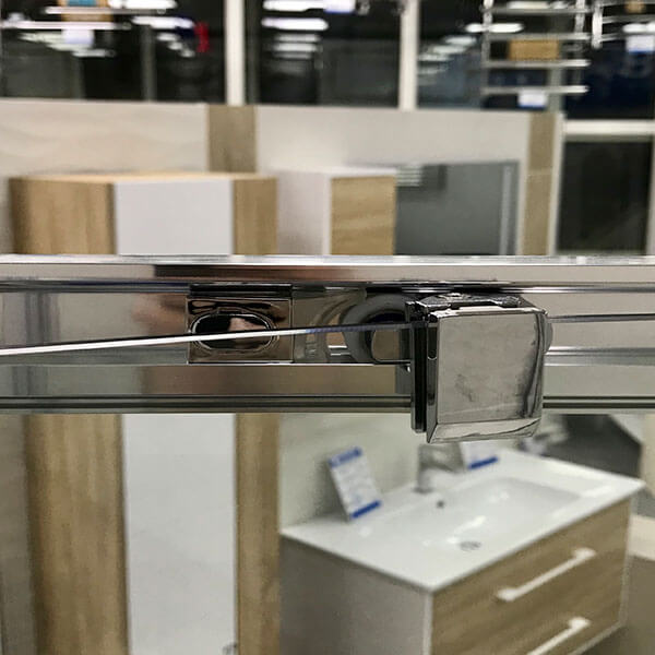 Душевой уголок AVS Раунд 100x100 профиль хром, стекло прозрачное