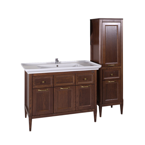 Мебель для ванной ASB Wood Line Гранда 105 антикварный орех Мебель для ванной ASB Wood Line Гранда 105 антикварный орех