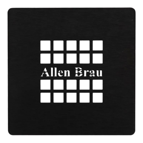 Накладка для сифона Allen Brau Priority 8.310N1-BBA черный браш Накладка для сифона Allen Brau Priority 8.310N1-BBA черный браш