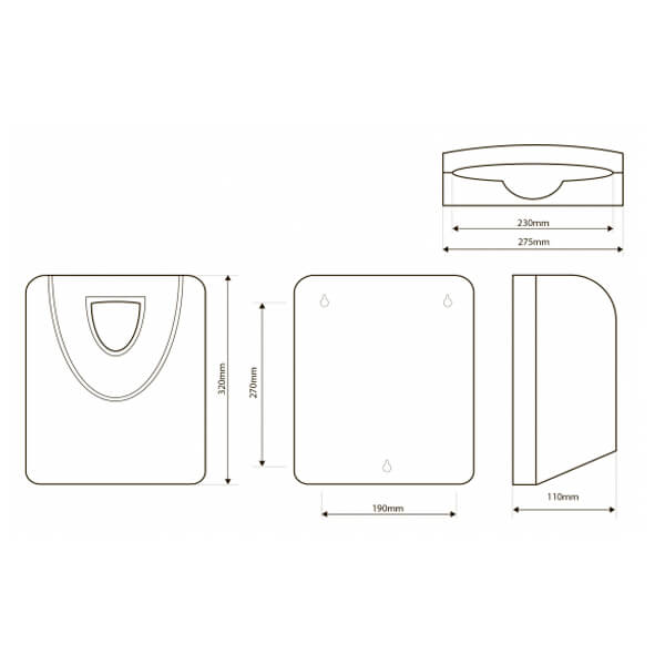 Диспенсер бумажных полотенец Hotel Bemeta 121103014 Диспенсер бумажных полотенец Hotel Bemeta 121103014