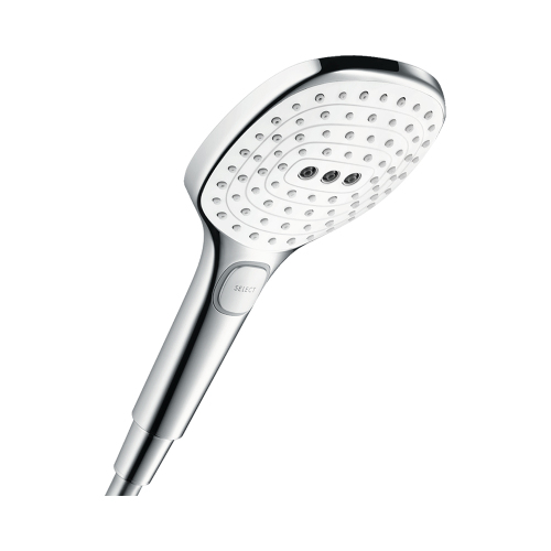 Душевая лейка Hansgrohe Raindance Select E120 26520400 хром/белый Душевая лейка Hansgrohe Raindance Select E120 26520400 хром/белый