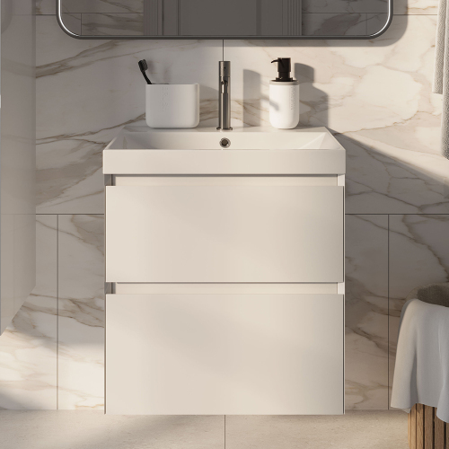 Тумба с раковиной AVS Гармония 60 SL белая Тумба с раковиной AVS Гармония 60 SL белая