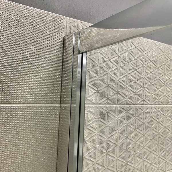 Душевой уголок AVS Раунд 100x100 профиль хром, стекло прозрачное