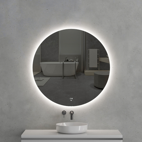 Зеркало с подсветкой AVS Лангано 100x100 см, антипар Зеркало с подсветкой AVS Лангано 100x100 см, антипар