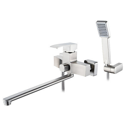 Смеситель универсальный Accoona Н206 A71206 сталь Смеситель универсальный Accoona Н206 A71206 сталь