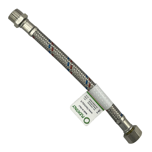 Подводка к смесителю Flexitaly 150020520RB DN8 3/8"н*3/8"в Подводка к смесителю Flexitaly 150020520RB DN8 3/8"н*3/8"в
