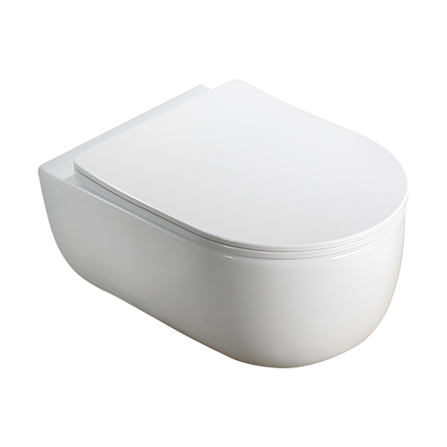 Унитаз подвесной AVS Диапазон безободковый, белый Унитаз подвесной AVS Диапазон безободковый, белый