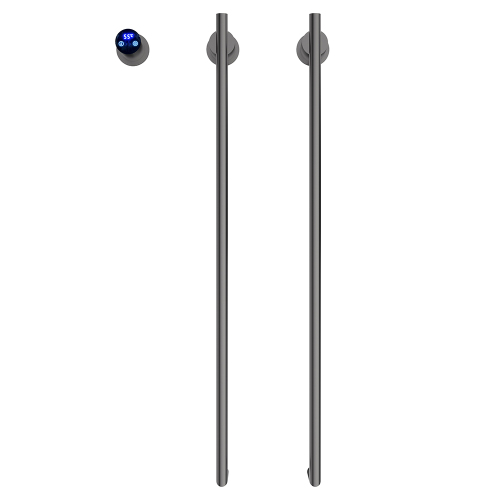 Полотенцесушитель электрический Terminus Рондо П2 35x76 оружейная сталь Полотенцесушитель электрический Terminus Рондо П2 35x76 оружейная сталь