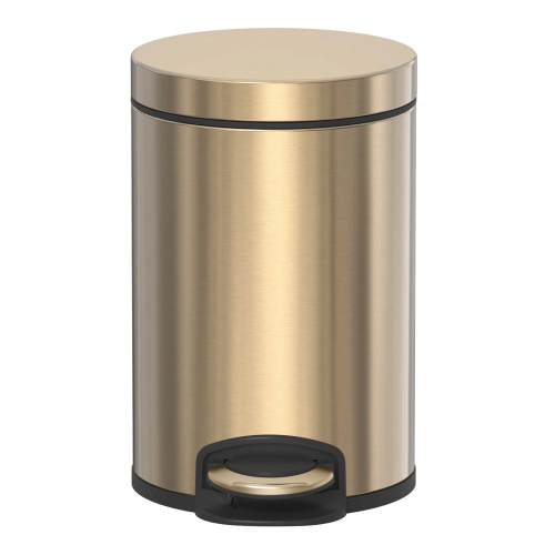 Ведро для мусора AVS Универсал 827-030-BG 3 л, брашированное золото Ведро для мусора AVS Универсал 827-030-BG 3 л, брашированное золото