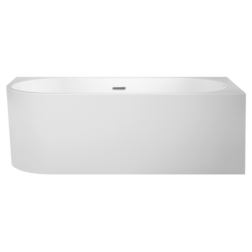 Акриловая ванна AVS Санья 180x85 R белая с донным клапаном