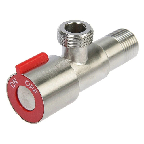 Кран угловой Accoona A473G-4 M1/2*1/2 красный Кран угловой Accoona A473G-4 M1/2*1/2 красный