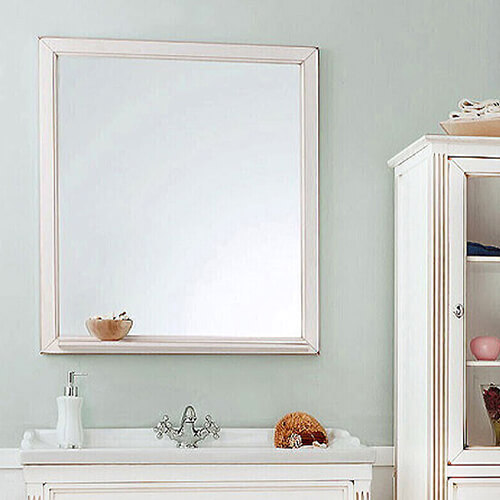 Зеркало с полкой 800х1000 Альбион Caprigo 10331-В003 Зеркало с полкой 800х1000 Альбион Caprigo 10331-В003