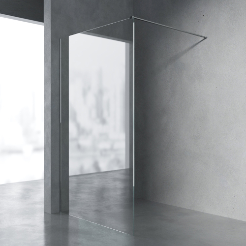 Душевая перегородка AVS Walk In 110 профиль хром, стекло прозрачное Душевая перегородка AVS Walk In 110 профиль хром, стекло прозрачное