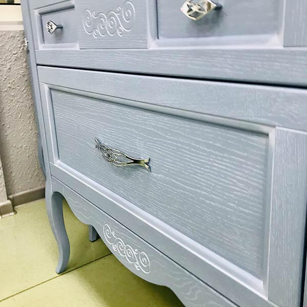 Тумба с раковиной ASB Wood Line Модерн 85 рошфор, белая патина Тумба с раковиной ASB Wood Line Модерн 85 рошфор, белая патина