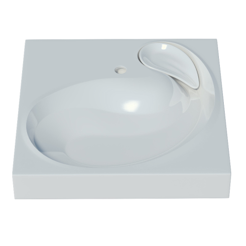 Раковина Madera Buta 4627173210348 60x60 белая с кронштейнами Раковина Madera Buta 4627173210348 60x60 белая с кронштейнами