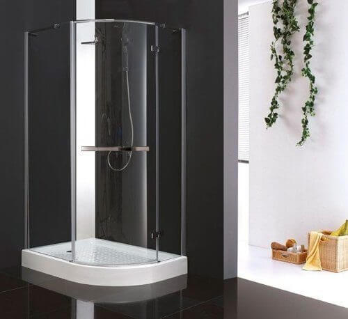 Душевой уголок Cezares Bergamo BERGAMO-W-RH-1-120/100-ARCO-C-Cr-L-IV 120x100 профиль хром, прозрачное стекло