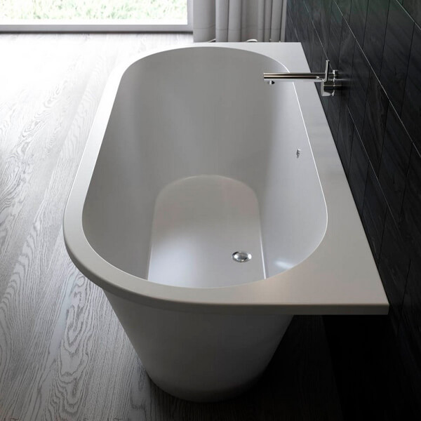 Ванна из искусственного камня HOLBI Galatea 170x80 белая матовая