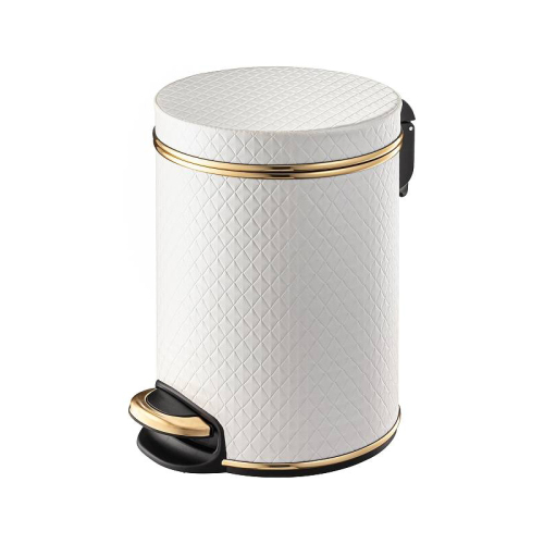 Ведро для мусора золотое 5 л GERA...