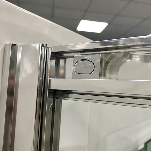 Душевой уголок AVS Куб 100x90 профиль хром, стекло прозрачное