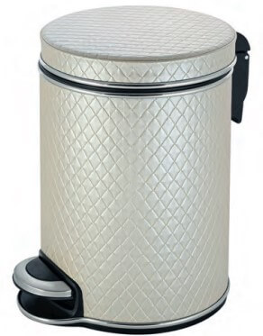 Ведро для мусора бежевое 5 л GERALIS V-NCLH-B Ведро для мусора бежевое 5 л GERALIS V-NCLH-B