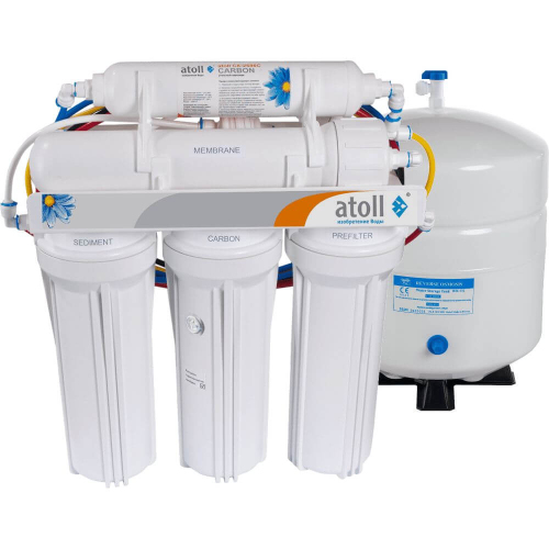 Система обратного осмоса Atoll A-550 STDA 5 ступеней (без крана) Система обратного осмоса Atoll A-550 STDA 5 ступеней (без крана)
