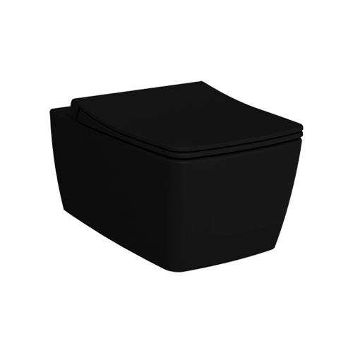 Унитаз подвесной Vitra Metropole 7672B083-0101+122-083-009 безободковый Унитаз подвесной Vitra Metropole 7672B083-0101+122-083-009 безободковый