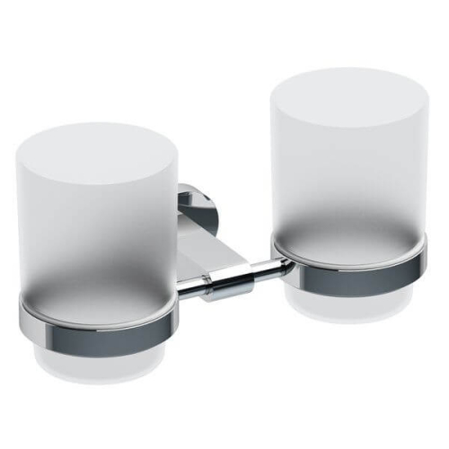 Держатель с двумя стаканами (стекло) Держатель с двумя стаканами (стекло)