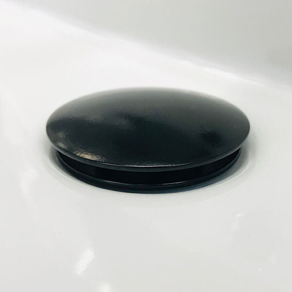 Донный клапан Alcaplast A392BLACK черный матовый