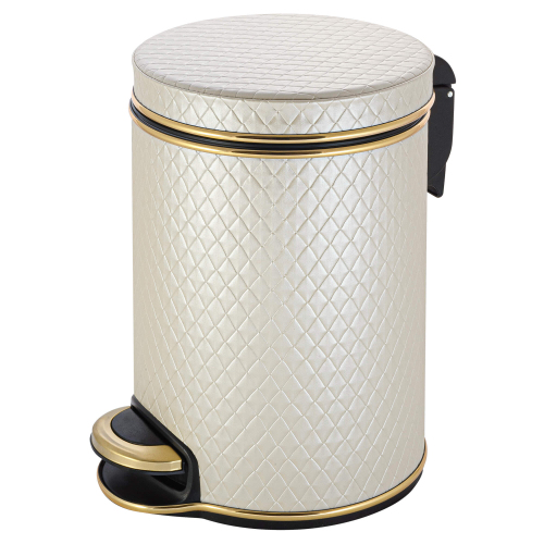 Ведро для мусора золотое 5 л GERA...