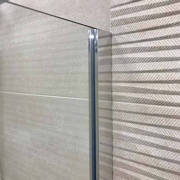 Душевой уголок AVS Трапеция 100х100 профиль хром, стекло прозрачное