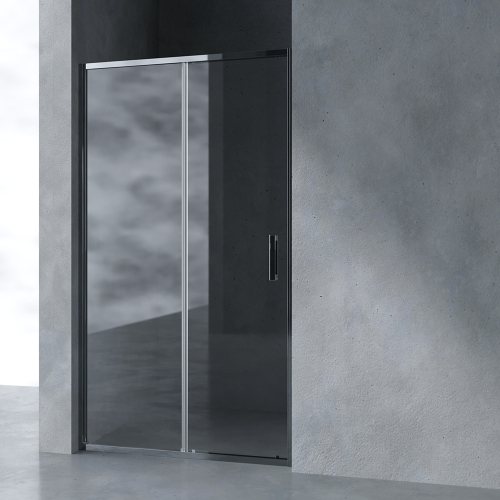 Душевая дверь в нишу AVS Вектор 110 см профиль хром, стекло прозрачное Душевая дверь в нишу AVS Вектор 110 см профиль хром, стекло прозрачное