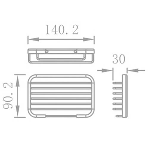 Мыльница подвесная AVS Theme 880309 Мыльница подвесная AVS Theme 880309