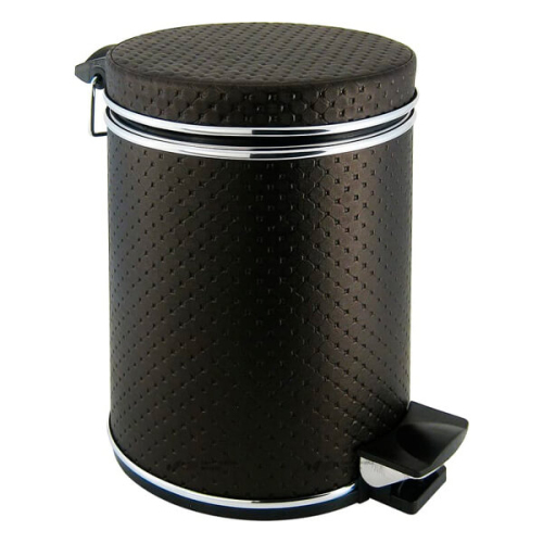 Ведро для мусора черное 5 л ТКФ 0...