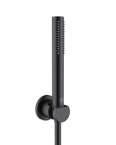 KLUDI NOVA FONTE Puristic Душевой гарнитур для ванны 1S, черный матовый 2085039-15 KLUDI NOVA FONTE Puristic Душевой гарнитур для ванны 1S, черный матовый 2085039-15