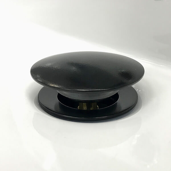 Донный клапан Alcaplast A392BLACK черный матовый