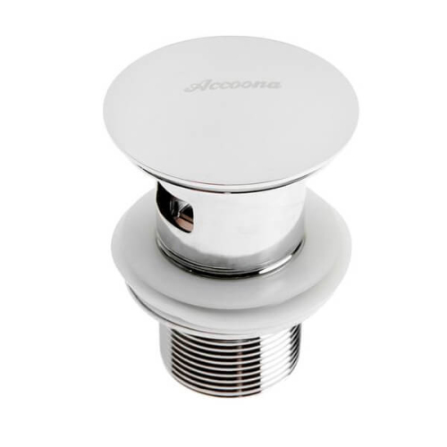 Донный клапан Accoona A480-2 хром