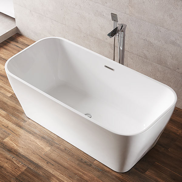 Акриловая ванна AVS Шарм 170x80 белая c донным клапаном Акриловая ванна AVS Шарм 170x80 белая c донным клапаном