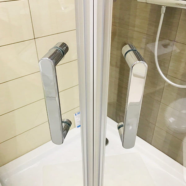 Душевой уголок AVS Раунд 90x90 профиль хром, стекло прозрачное с поддоном