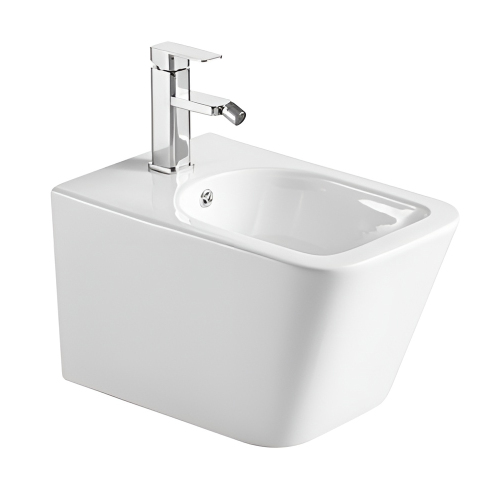 Биде подвесное Sole Cube белое Биде подвесное Sole Cube белое