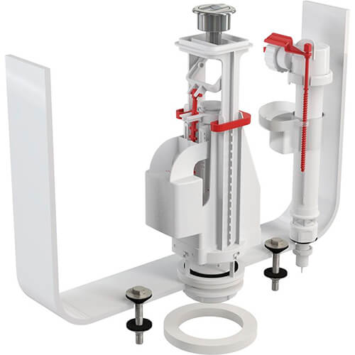 Арматура для унитаза 3/8 двойной смыв Alcaplast SA08S Арматура для унитаза 3/8 двойной смыв Alcaplast SA08S