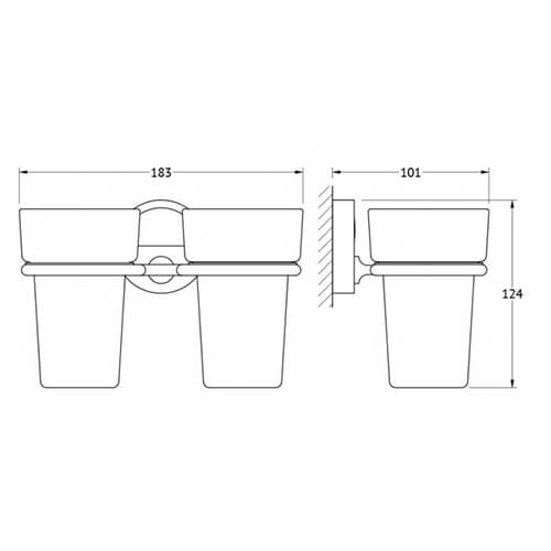 Стакан Elite Classic K042 Стакан Elite Classic K042