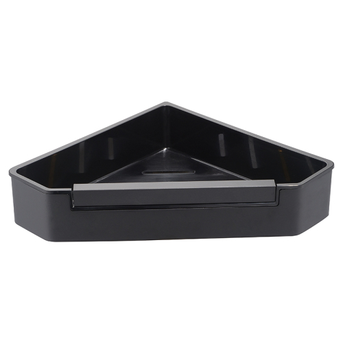 Полка угловая AVS Kori, 20х20 см, черный матовый, с бортиком-скребком Полка угловая AVS Kori, 20х20 см, черный матовый, с бортиком-скребком