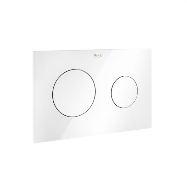 890089000 Клавиша смывная 2 режима PL10 /25х16/ (белый глянц) ROCA 890089000 Клавиша смывная 2 режима PL10 /25х16/ (белый глянц) ROCA