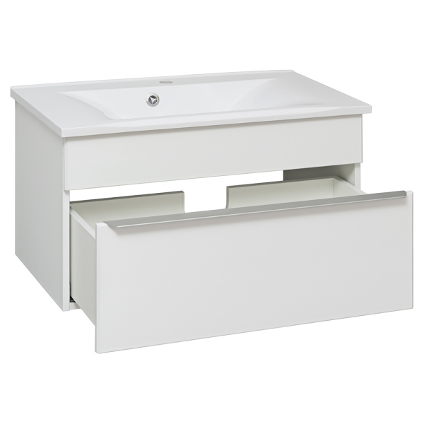 Тумба с раковиной Aqua de Marco Axioma 80 белая Тумба с раковиной Aqua de Marco Axioma 80 белая