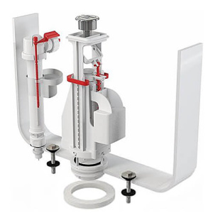 Арматура для унитаза 1/2 двойной смыв кнопка Alcaplast SA08S