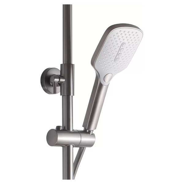 Душевая стойка Maxonor Pure Life Pleasure PL2486-9 оружейная сталь Душевая стойка Maxonor Pure Life Pleasure PL2486-9 оружейная сталь