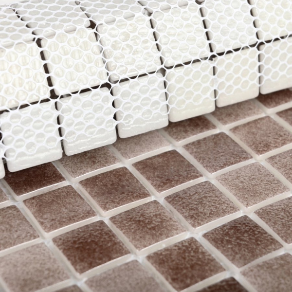 Мозаика Bonaparte Atlantis Moca 31,5x31,5 стеклянная Мозаика Bonaparte Atlantis Moca 31,5x31,5 стеклянная