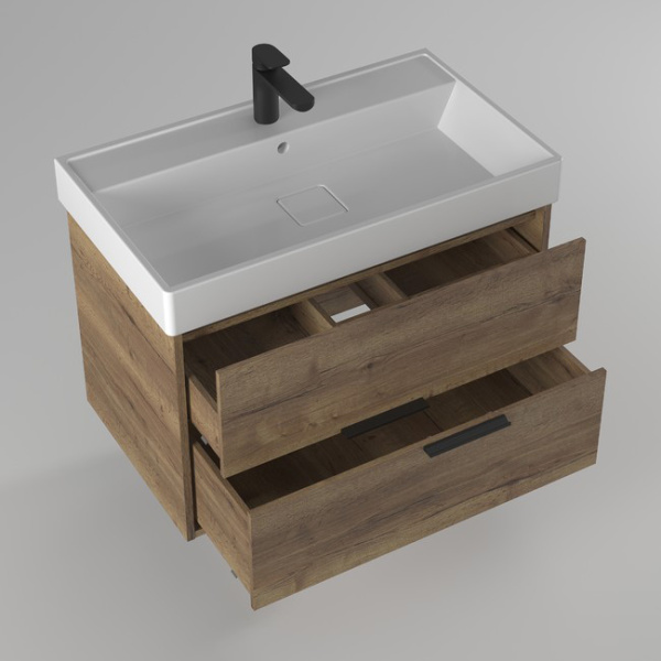 Тумба с раковиной Briz Тесо 243 03-18080-17Н 80 см Тумба с раковиной Briz Тесо 243 03-18080-17Н 80 см