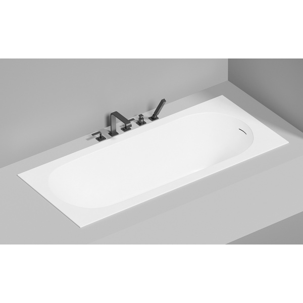 Ванна из искусственного камня Salini Ornella KIT S-Stone 180x80 белая матовая с ножками